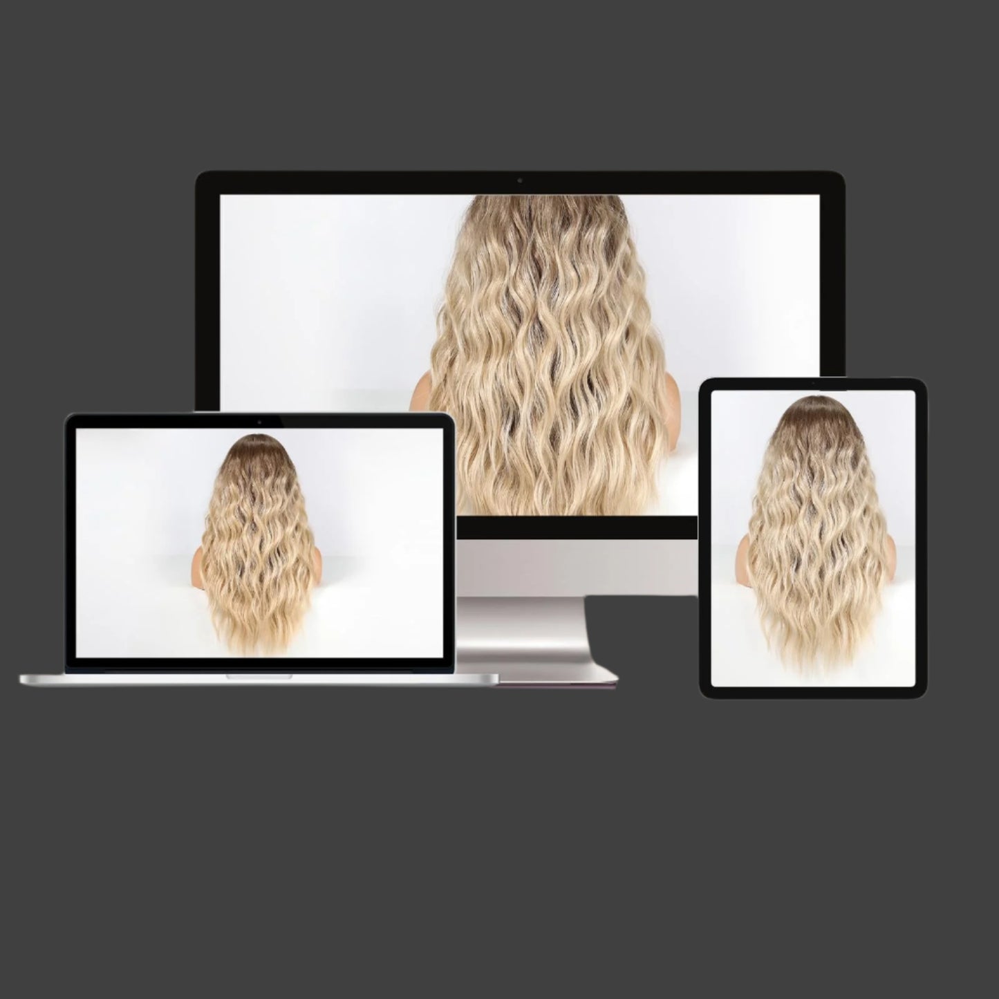 Long Ombre Blonde Lace Front Wig for Women,25 Inch Natural Wavy Daily Hair Synthetic Lace Wigs Middle Part,Hand Tied/Longlife/Lightweight