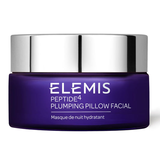 ELEMIS Peptide4 Plumping Pillow Facial Cooling Gel Sleep Mask Refreshes, Replenishes and Rehydrates for Radiant, Well-Rested Skin Overnight 50 mL