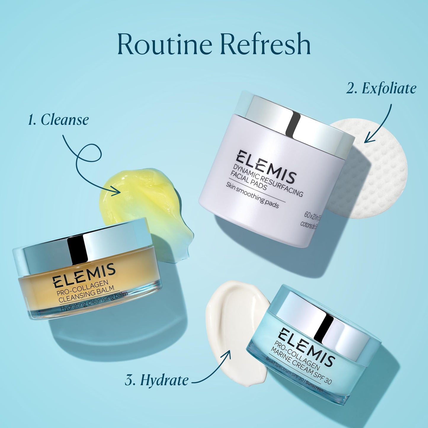 ELEMIS Pro-Collagen Cleansing Balm Makeup Remover, Hydrating Facial Cleanser, Oil Cleanser, Oil Makeup Remover, Deep Cleanse