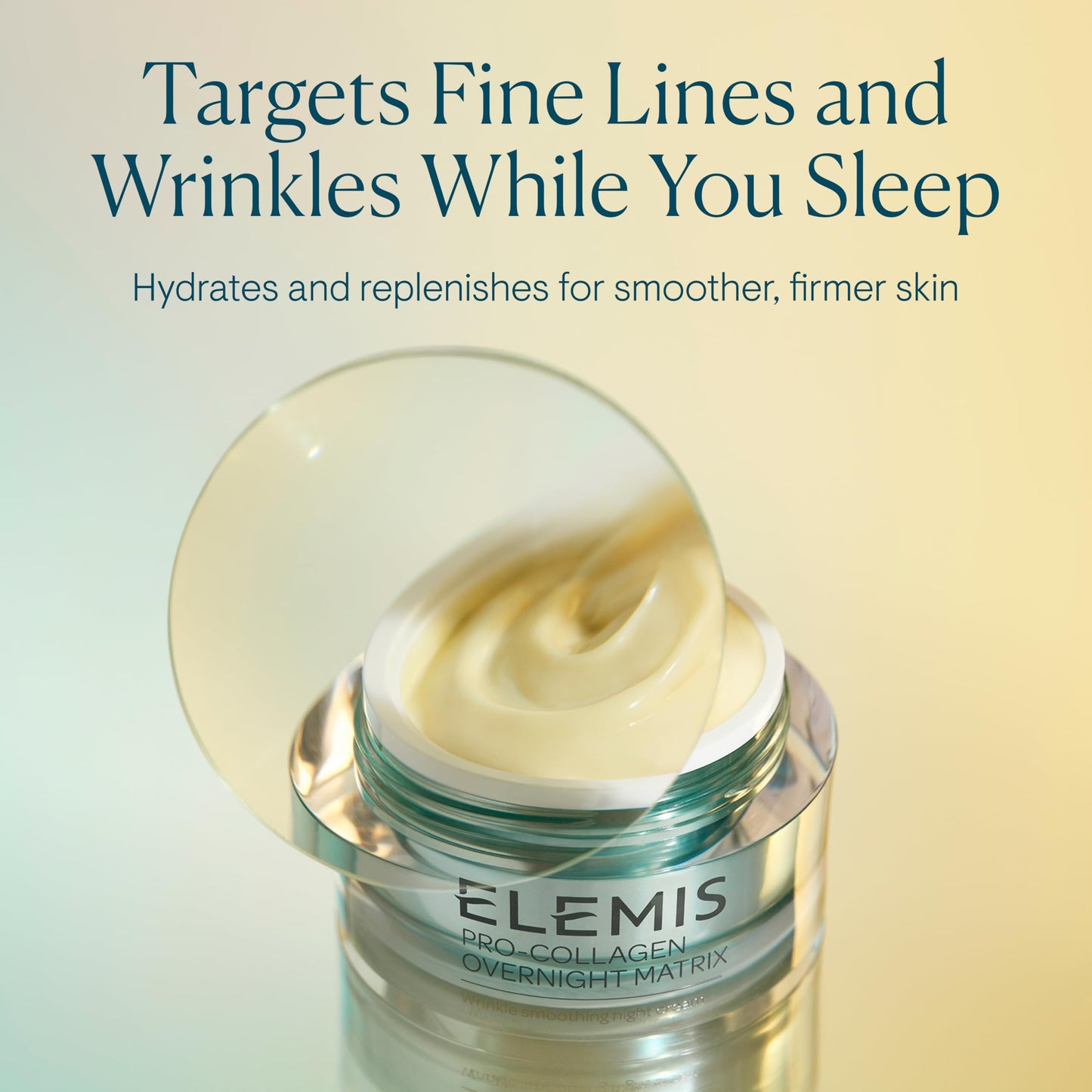 ELEMIS Pro-Collagen Overnight Matrix | Wrinkle Smoothing Night Cream Deeply Hydrates, Smoothes, Firms, and Replenishes Stressed-Looking Skin