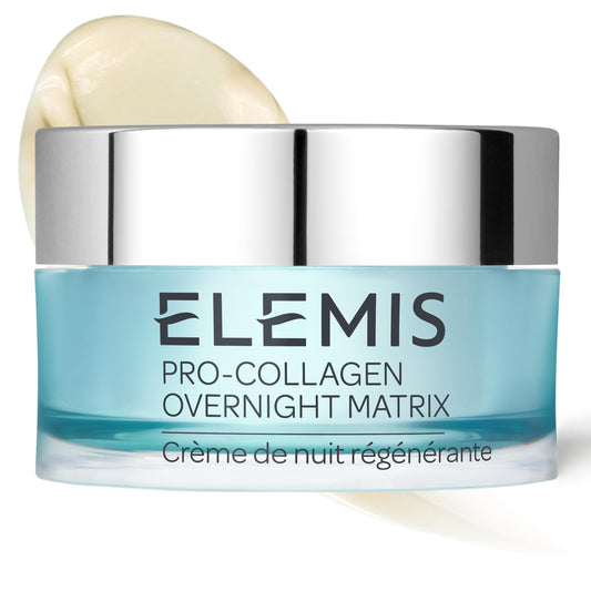 ELEMIS Pro-Collagen Overnight Matrix | Wrinkle Smoothing Night Cream Deeply Hydrates, Smoothes, Firms, and Replenishes Stressed-Looking Skin